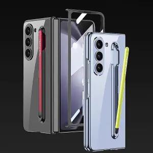 유니블링 갤럭시 z폴드6 펜 슬롯 전면 강화 액정 풀커버 케이스