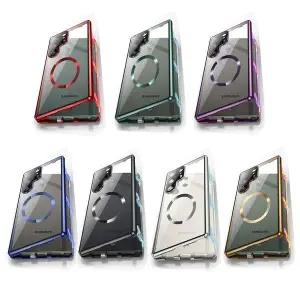 유니블링 아이폰 16 pro max 자석 메탈 강화유리 풀커버 케이스