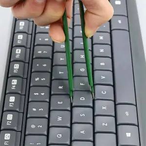 정밀 스위치 풀러 키캡 리무버 키보드 교체 청소 분리 핀셋 분해 집게 부품 작업 제거 수리 도구 클립 공구