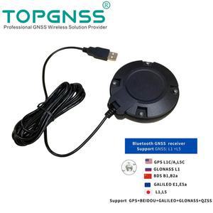 고정밀 RTK GM906BT L1 L5 농업 지원 안드로이드 블루투스 USB GPS GNSS 수신기 안테나 모듈 5V 보드 속도