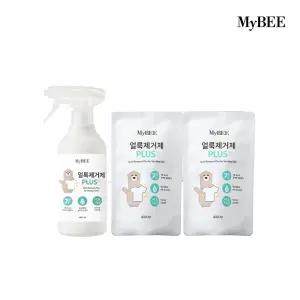 마이비 얼룩제거제 플러스(용기 485ml) 1개+(리필 400ml) 2개 세트