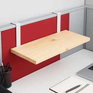 파티션선반 파티션걸이 사무실책상 원목선반 책상 정리 수납 걸이