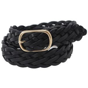 소가죽 여자 꼬임 벨트 캐주얼 청바지 허리띠 메쉬