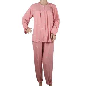 필굿 여성 극세사 피치기모 수면잠옷세트 부들이 여자 겨울 커플룩 패밀리룩 홈웨어 실내복 파자마