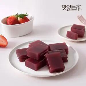 화과방 딸기맛 양갱 40gx50개입 벌크형 대량 큐빅양갱