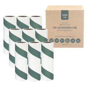 아임 돌돌이 테이프클리너 리필 90회x9개 사선 먼지제거 테이프 롤클리너 찍찍이