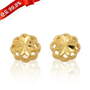 순금 귀걸이 [델리 꽃]