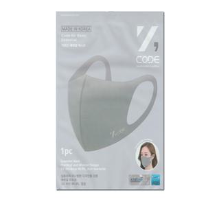 지코드에센셜마스크(대형/회색)