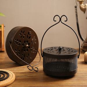 모기향거치대 감성 캠핑 휴대용 모기향케이스 모기퇴치 받침대 홀더