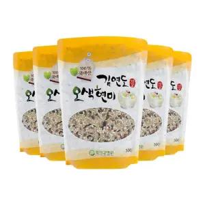 김연도 오색현미 500g 5봉