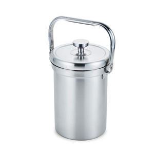 스텐 음식물 쓰레기통 3L 휴지통/얼음보관/와인통