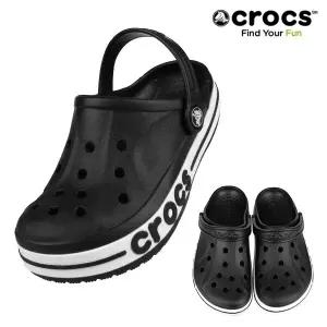 크록스 당일발송 공용 바야밴드 클로그 블랙 205089-066