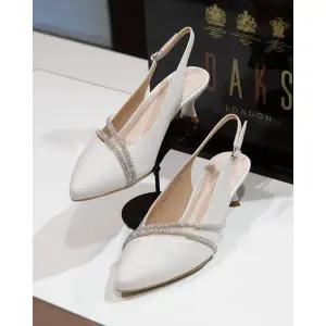 [닥스](하남점)[DAKS 구두] 큐빅 스트랩 포인트 슬링백(DLO209)