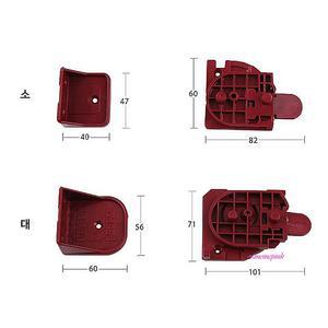 상다리부속 부품 밥상 접이식 4개1세트 좌탁 교자상 테이블 원터치 사이즈택mno952