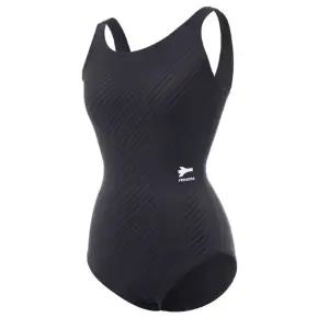 [레노마수영복](김해점)*끈주머니+브라캡증정*  여성 슬림핏U백 원피스실내수영복(LF2F807) / LF2C801BK