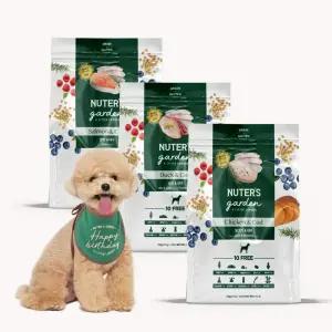 [누터스가든] 강아지사료 기능성사료 치킨/오리/연어앤대구 독 2kg~4kg