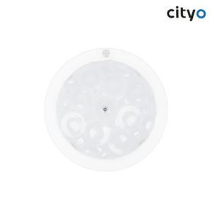 씨티오 LED 원형 센서등 비상센서등 15W 주광색