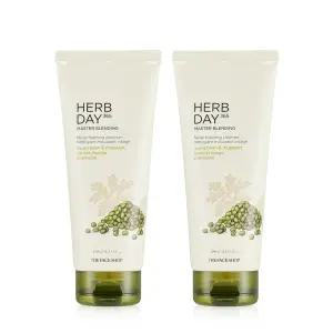 허브데이 페이셜 클렌징 폼 녹두 170ml x 2ea