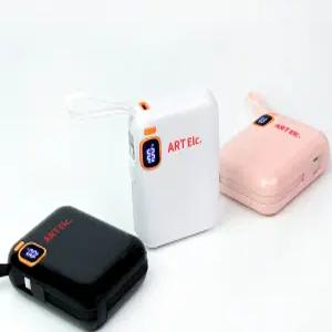 아트일렉 미니 고속충전 20W 잔량표시 보조배터리 10000mAh 갤럭시 아이폰