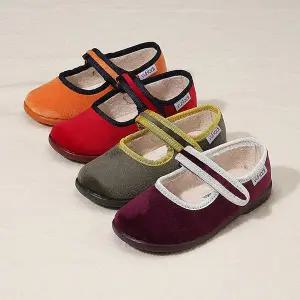 [트래드후스](대구신세계)[VULLADI] 불라디 컬러포인트 벨벳 메리제인 여아구두 4130 4종