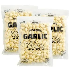 마늘귀신 국산 의성 초신선 깐마늘 3kg (1kg x 3개)