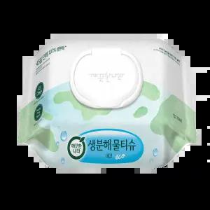 [깨끗한나라] 물티슈 에코 캡형 70매 10팩