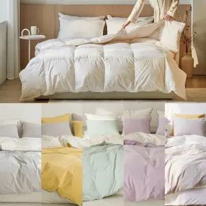 [호텔패키지]폴란드80 사계절 한겨울 구스이불솜+스카치 이불베개커버세트 싱글 퀸 킹 5컬러)