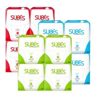 [슈베스]슈퍼슬림 팬티형 기저귀 4팩+4팩 (2박스)