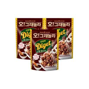오리온 마켓오 오!그래놀라 다이제 초코츄러스, 300g, 3개
