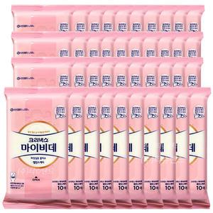 크리넥스 마이비데 밸런스케어 휴대용 10매 x40개 화장실용 비데물티슈