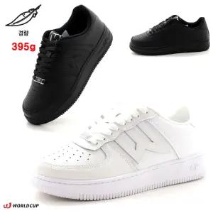 [남여 공용 미끄럼방지 고무창 3.5cm] 가볍고 발볼편한 쿠션감좋은 남성 여성 화이트 블랙 심플한 런닝 워킹 튼튼한 운동화 W-뉴트럴2