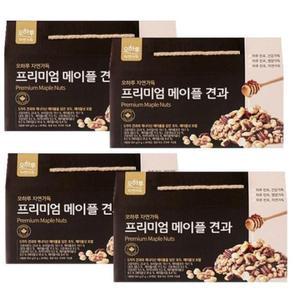 오하루 프리미엄 메이플 견과 4박스(1박스20봉지)