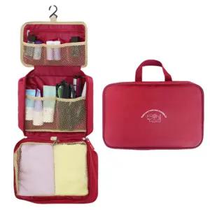 에코벨 여행용 세면파우치 3단 와인/가방 세면백 워시백 이너백 목욕가방
