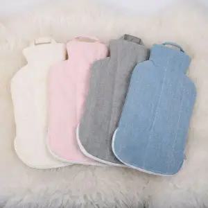 [파쉬]커버만-파쉬 보온물주머니 워싱코튼 누빔커버 2L용