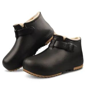 슈퍼카미트 남녀 방수 겨울 장화 방한 부츠 논슬립 더블 쿠션 털 방한화