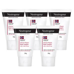 뉴트로지나 인텐스 리페어 풋크림 56g X5개