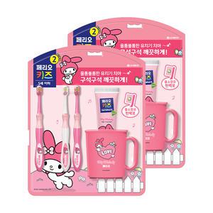 페리오 키즈 양치세트 2단계 마이멜로디, 2개