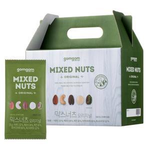 곰곰 혼합견과 오리지널 25g x 30개 견과류 영양소 아침 식사 대용