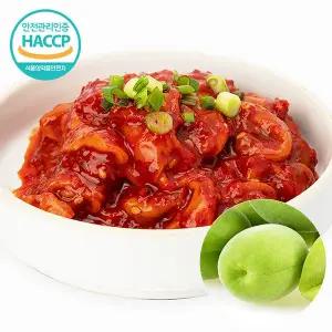 [웰굿] HACCP 전북 프리미엄 매실 품은 멍게젓갈 700g