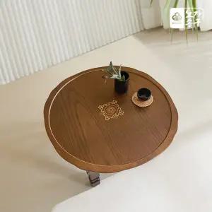 금잔화 690 명품 꽃상감 다과상 원형밥상 중형 교자상