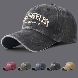 1+1 로스앤젤레스 빈티지 야구모자 볼캡 빈티지 모자 골프 캡 패션 스트릿 남여공용