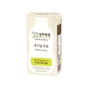 상하목장 유기농 우유 200ml x 48개