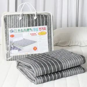 한일의료기 전자파없는 탄소매트 1인용 전기매트 프리볼트 해외겸용 캠핑용 가정용