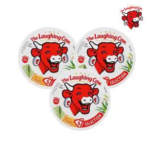 래핑카우 세모포션 에멘탈앤허브 8p 3팩