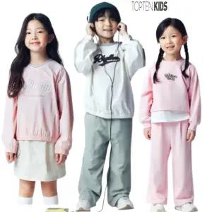 [탑텐키즈](마산점)[신학기인기템을 최대 혜택가에!]25년 FW (공용) 나일론 스판 바람막이 맨투맨외 3종...