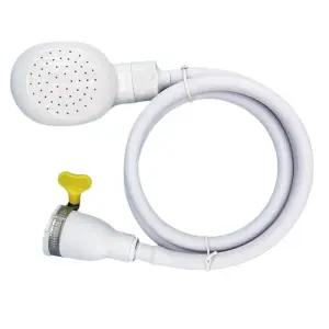 qp 간편 설치 고강도 ABS 호스 수도꼭지 연결 샤워기