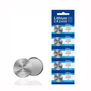 CR2450 자동차 스마트키 리모컨 배터리 차키 5개입 메인보드수은건전지 자동차키전지 동전건전지