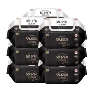 모나리자 시그니처 물티슈 캡형 100매x9팩