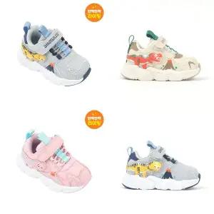 [다이노솔즈](본점) DINOSOLES 25년 F/W 신상 LED 베이비 티렉스 볼케이노 DNKCF3TSTV11 공룡 운동화