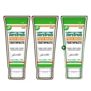 테라브레스 프레시브레스 치약 마일드민트향 치약 150g 3개